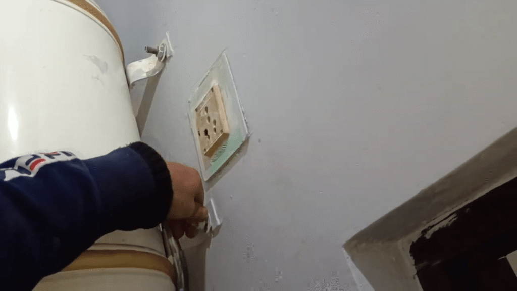 step 1 geyser uninstallation remove electrical connections