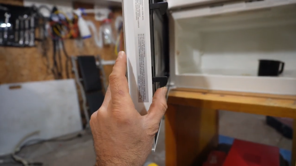 Panasonic microwave door will not open