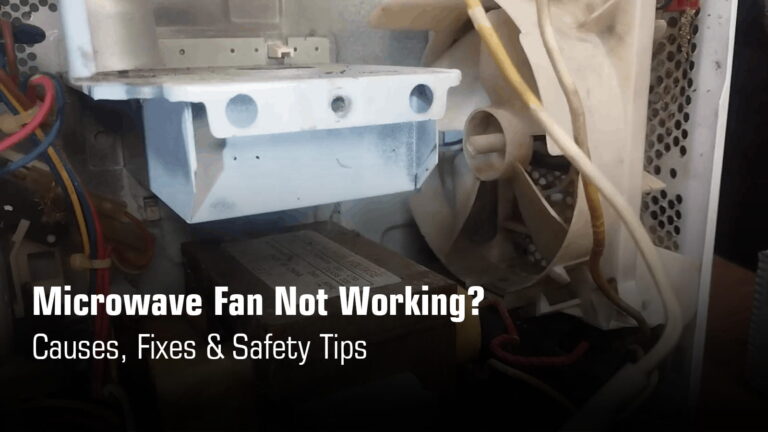 Microwave Fan Not Working