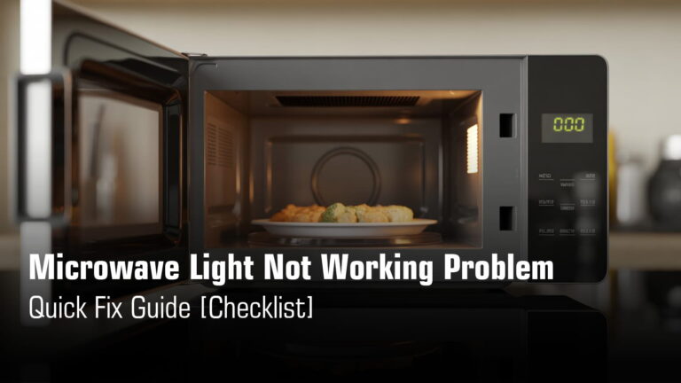 Microwave Light Not Working Problem