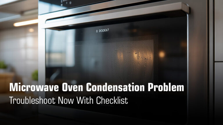 Microwave Oven Condensation Problem