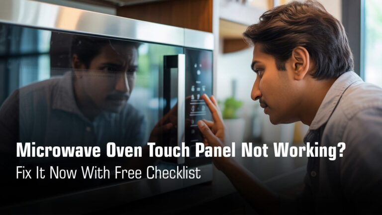 Microwave Oven Touch Panel Not Working