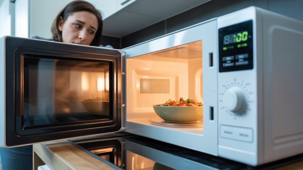 microwave not heating foods 2