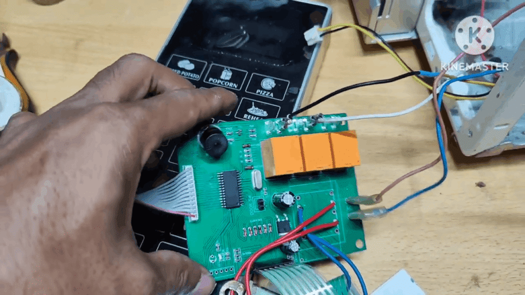 microwave oven control board