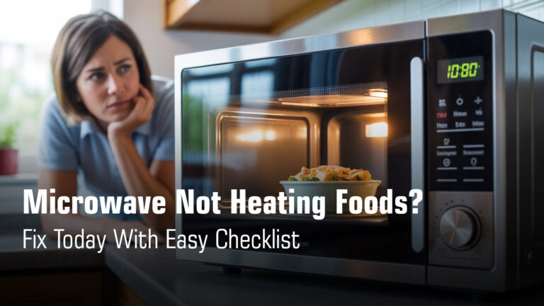 microwave oven not heating foods