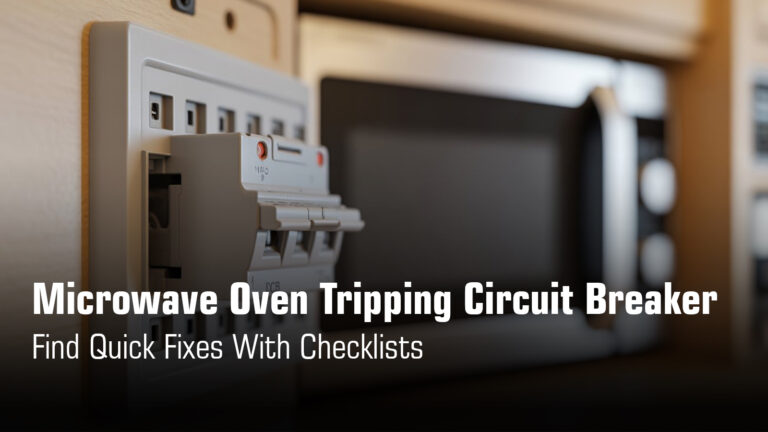 microwave oven tripping circuit breaker