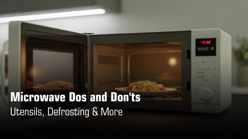 Microwave Dos and Don'ts