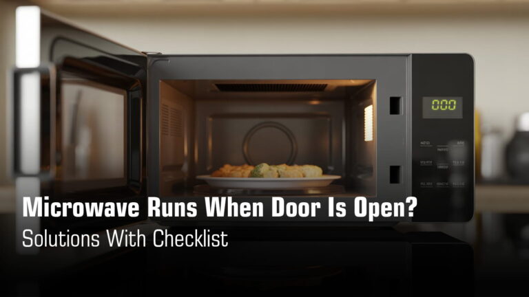 Microwave Runs When Door Is Open